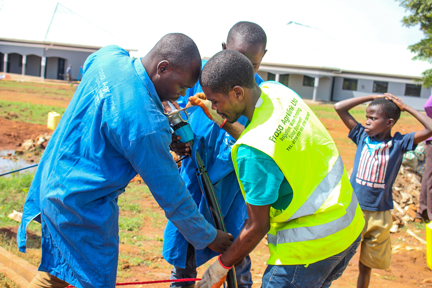 Borehole Motorization: Life Charity Foundation Uganda